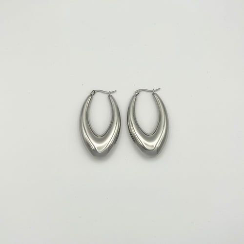 Aura Drop Hoops Large