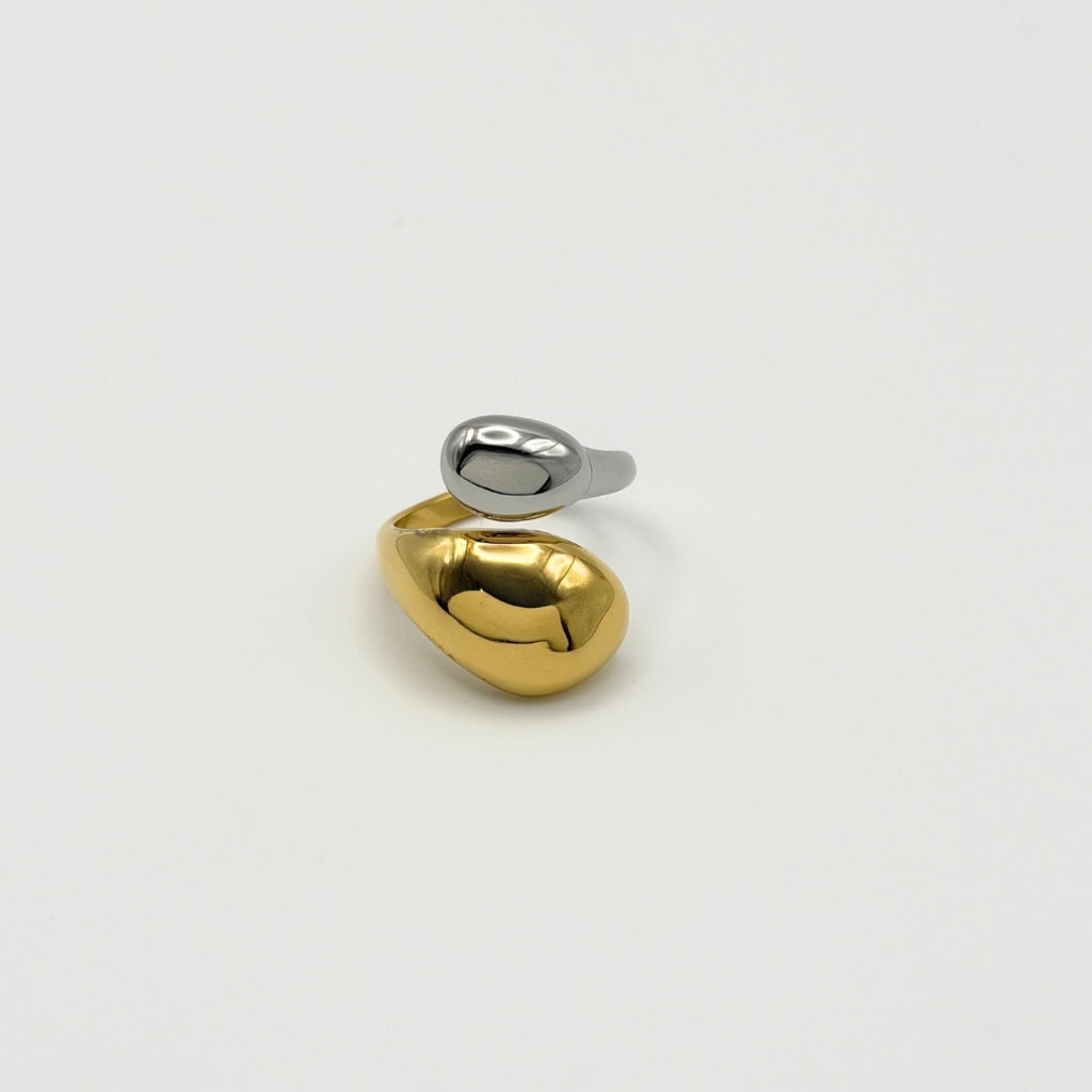 Bicolor Drop Ring