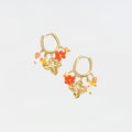 Bloom Charm Hoops