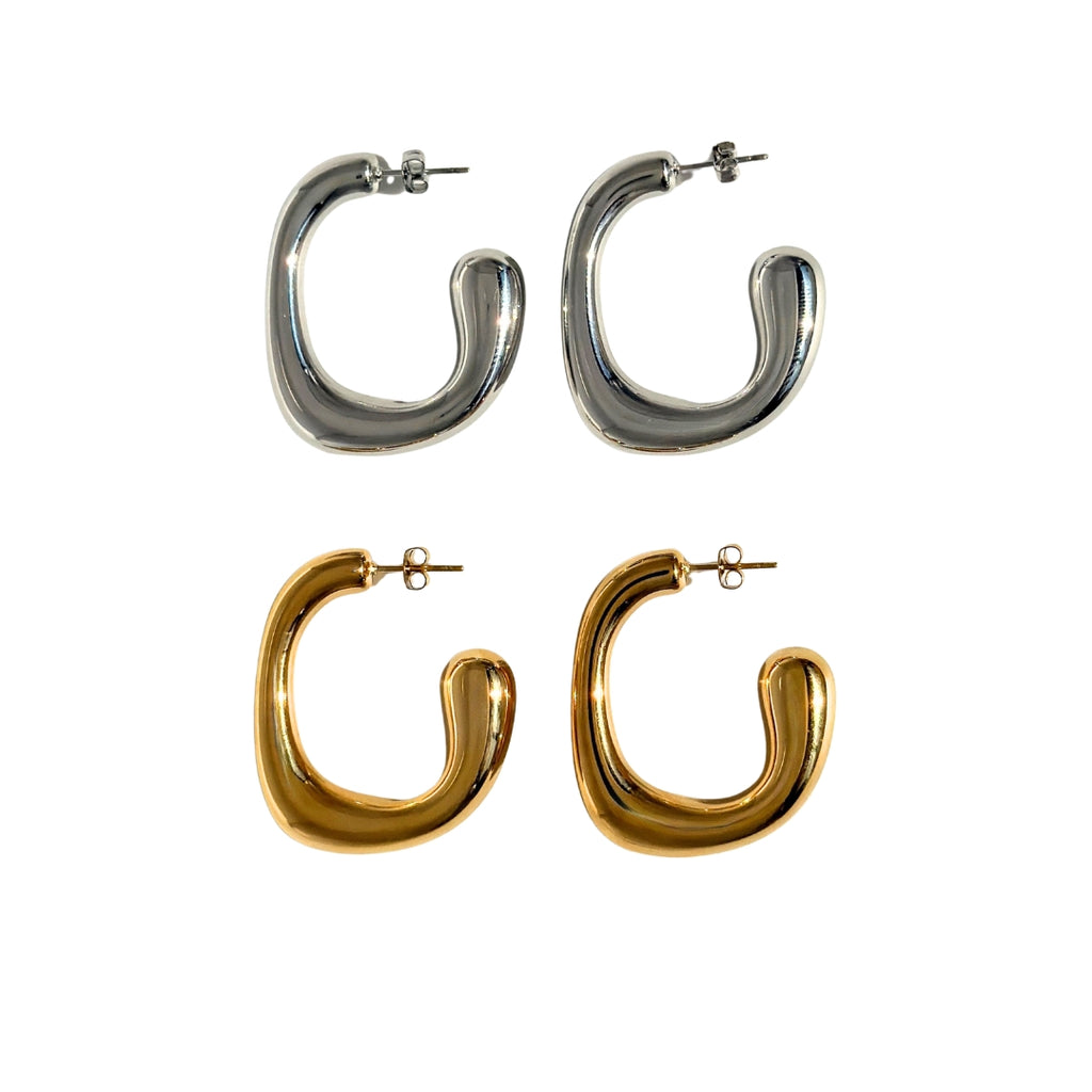 Bold Curve Hoops
