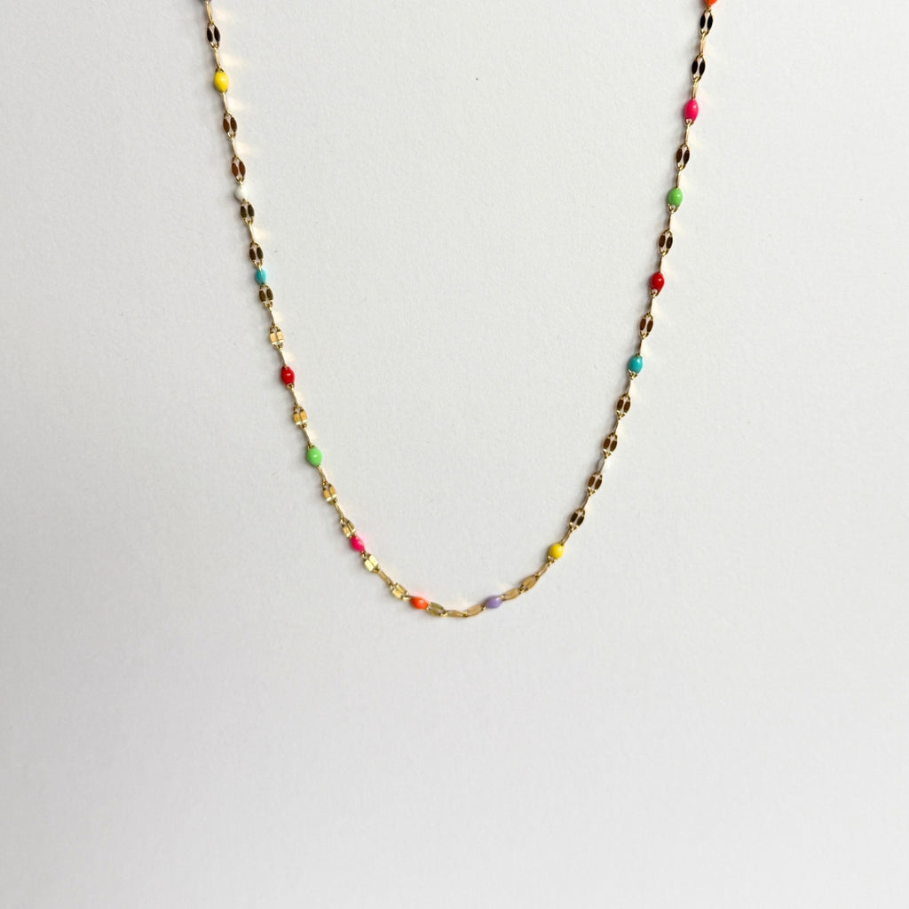 Color Bead Kette