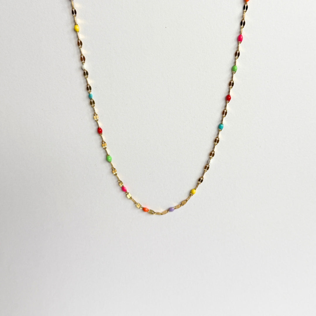 Color Bead Kette