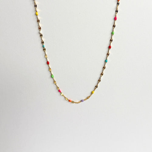 Color Bead Kette