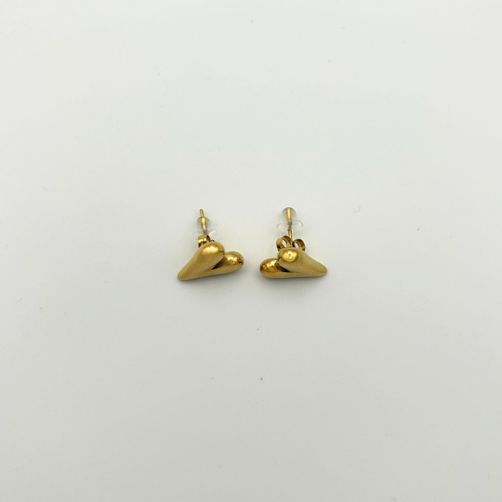 Curve Heart Ohrstecker