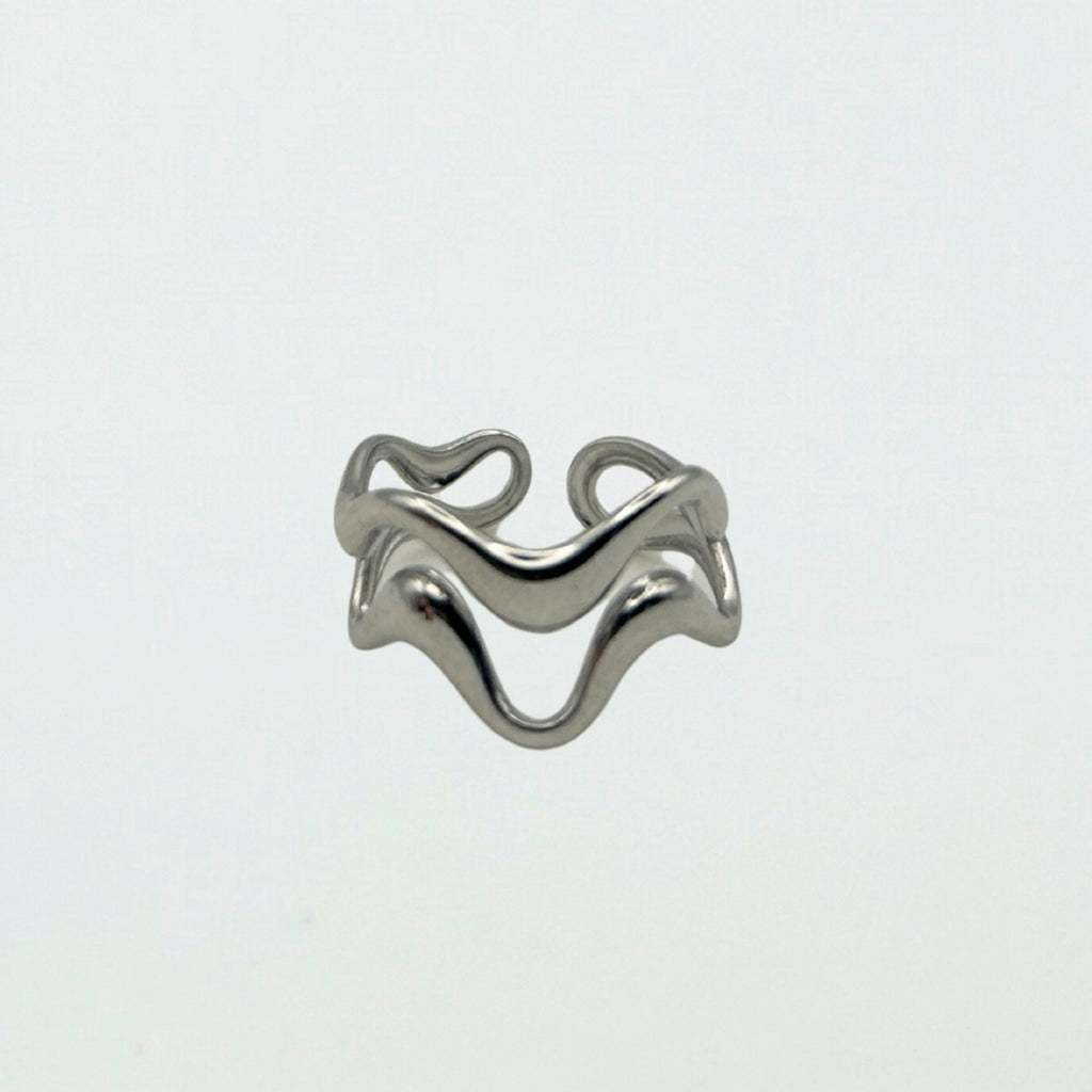 Double Wave Ring