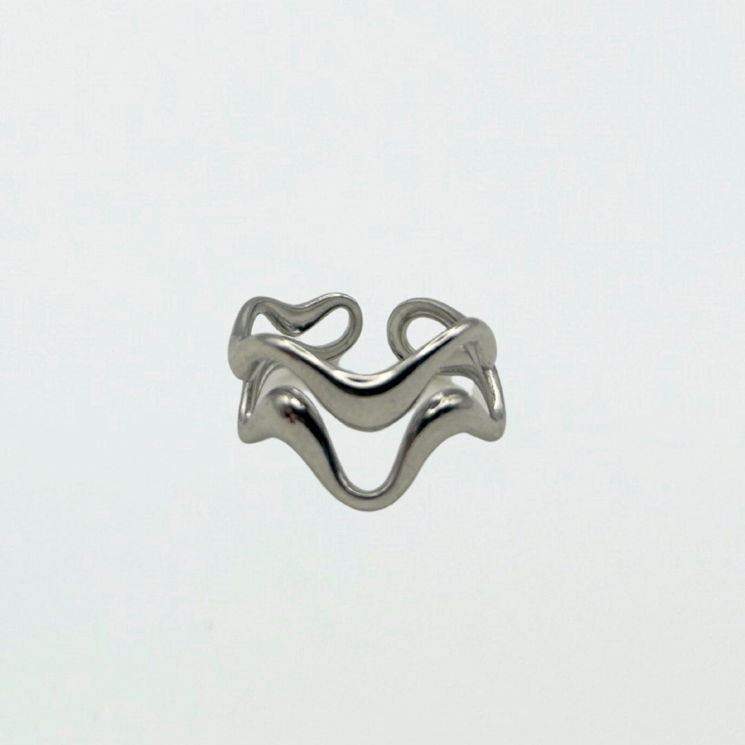 Double Wave Ring
