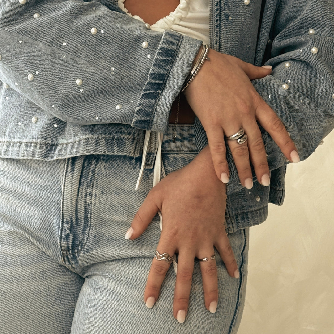 Double Wave Ring