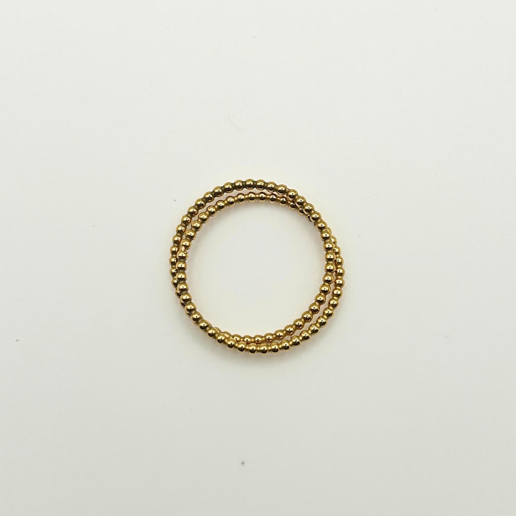 Fine Duo Dot Ring