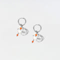 Luna Charm Hoops