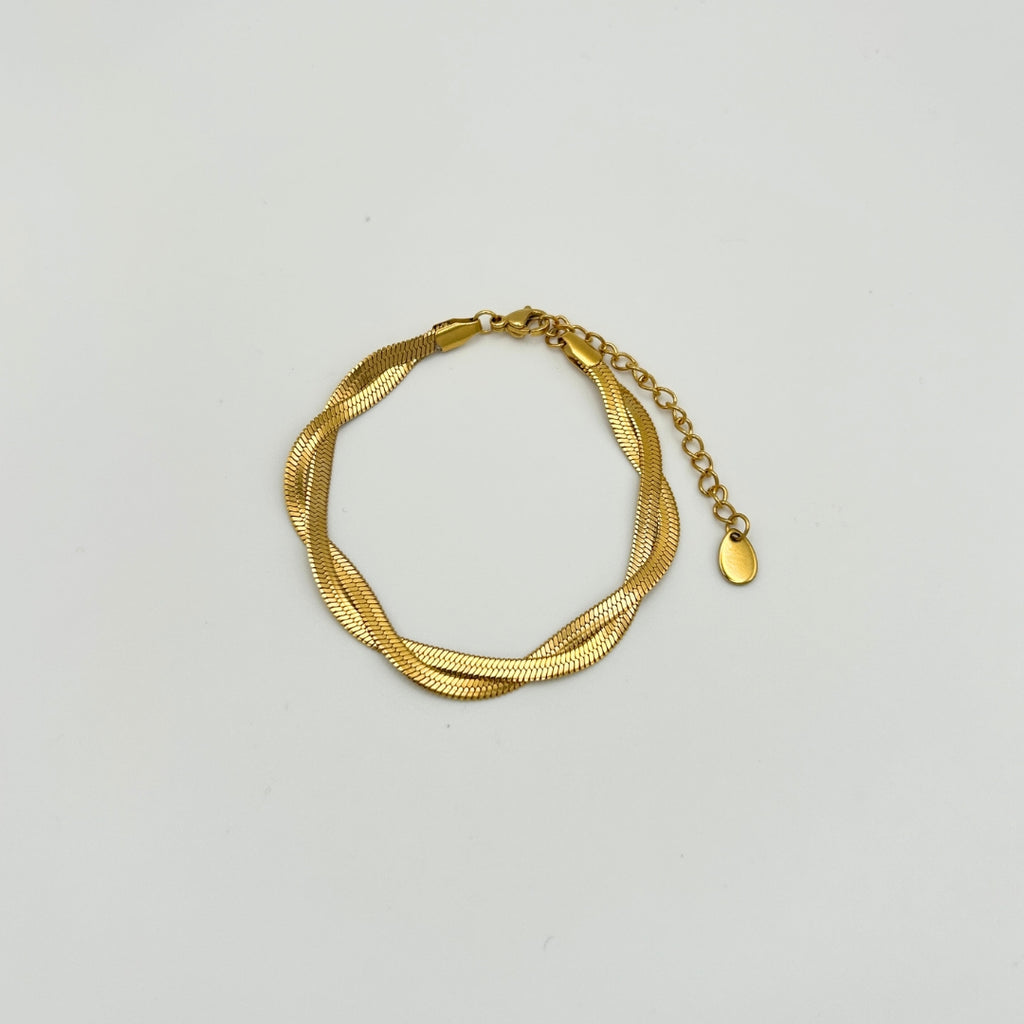 Snake Braided Armband