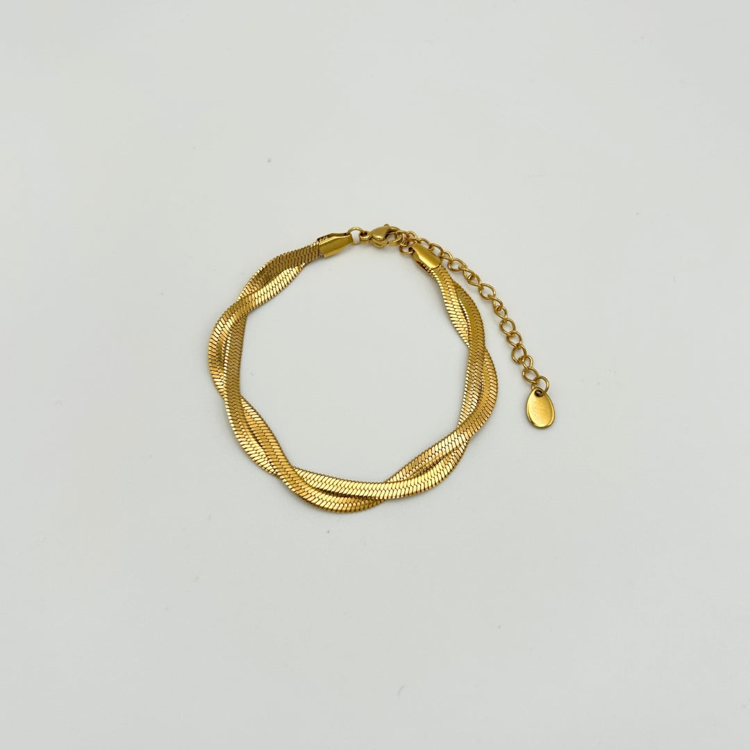 Snake Braided Armband