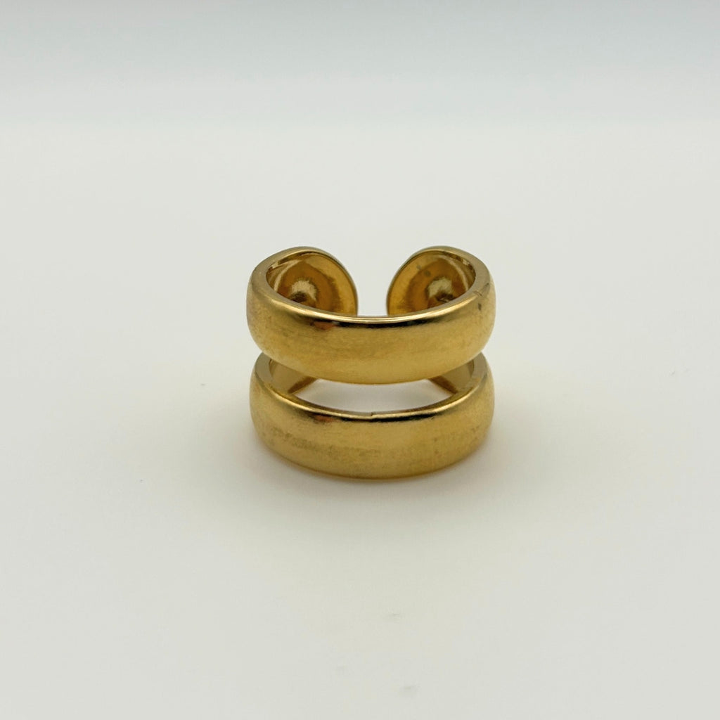 Twin Bold Ring