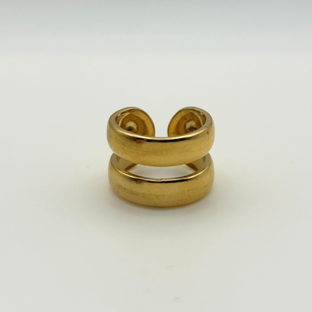 Twin Bold Ring