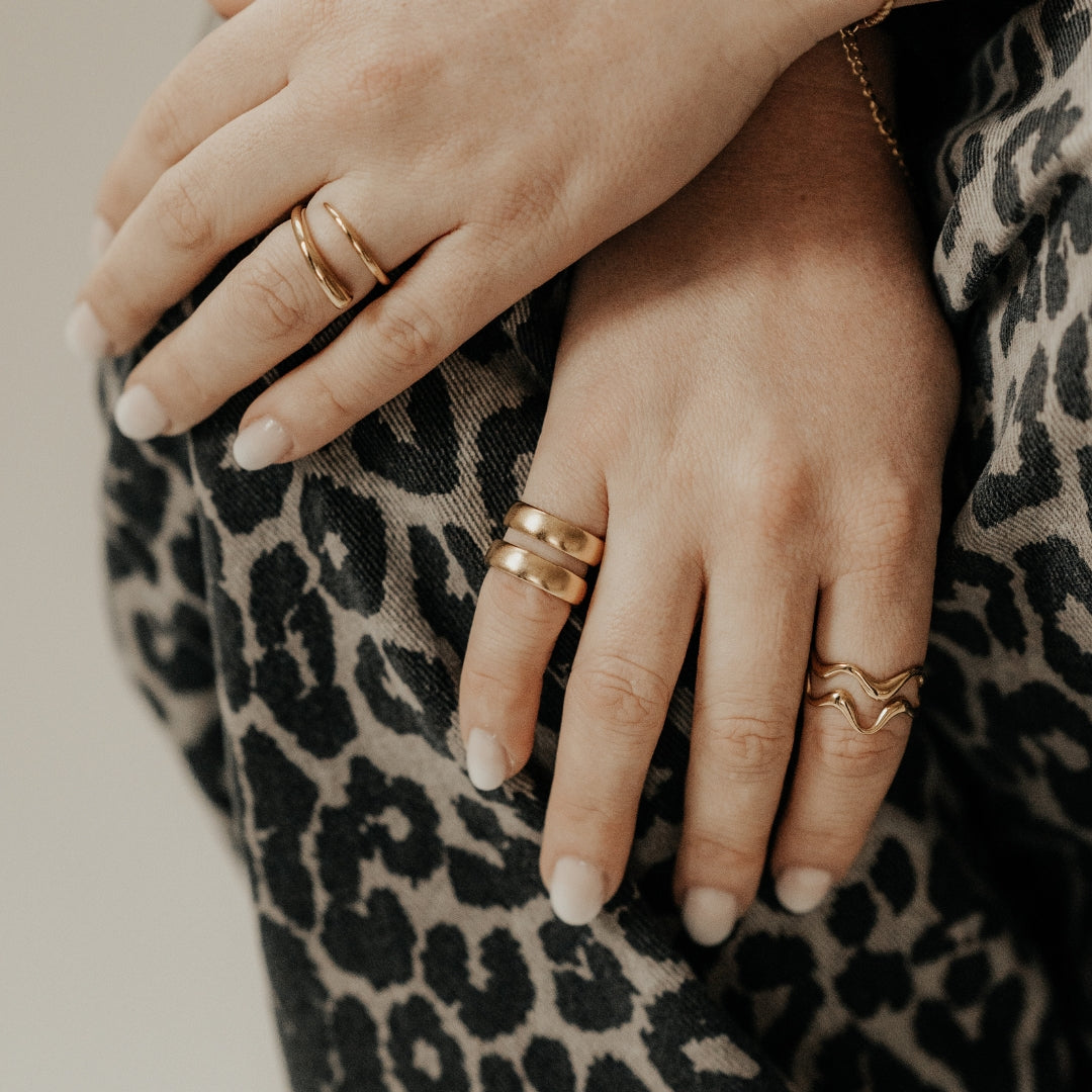 Twin Bold Ring