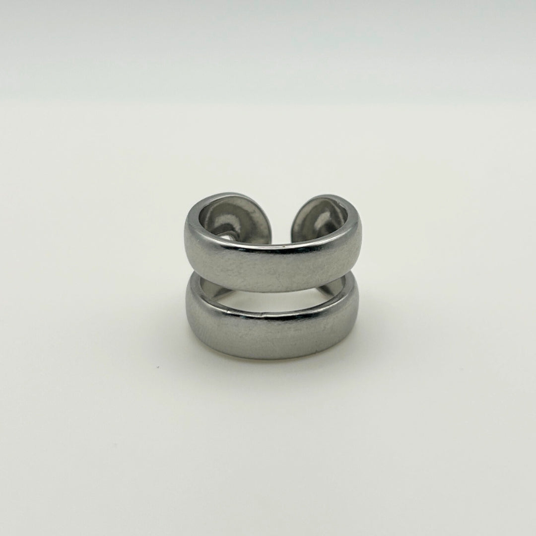 Twin Bold Ring