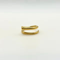 Twin Line Ring