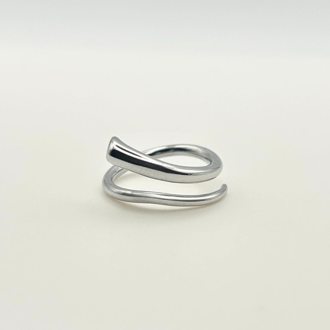 Twin Line Ring